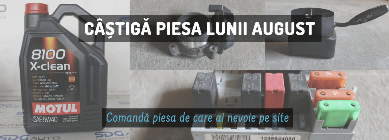 Piesa lunii august - SDG Auto