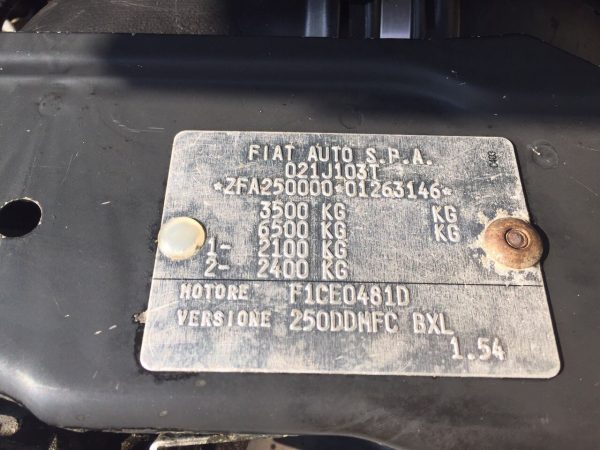 motor fiat ducato 3.0 euro 4