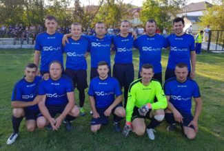 Echipa fotbal Unirea Rosia Sponsor SDG Auto